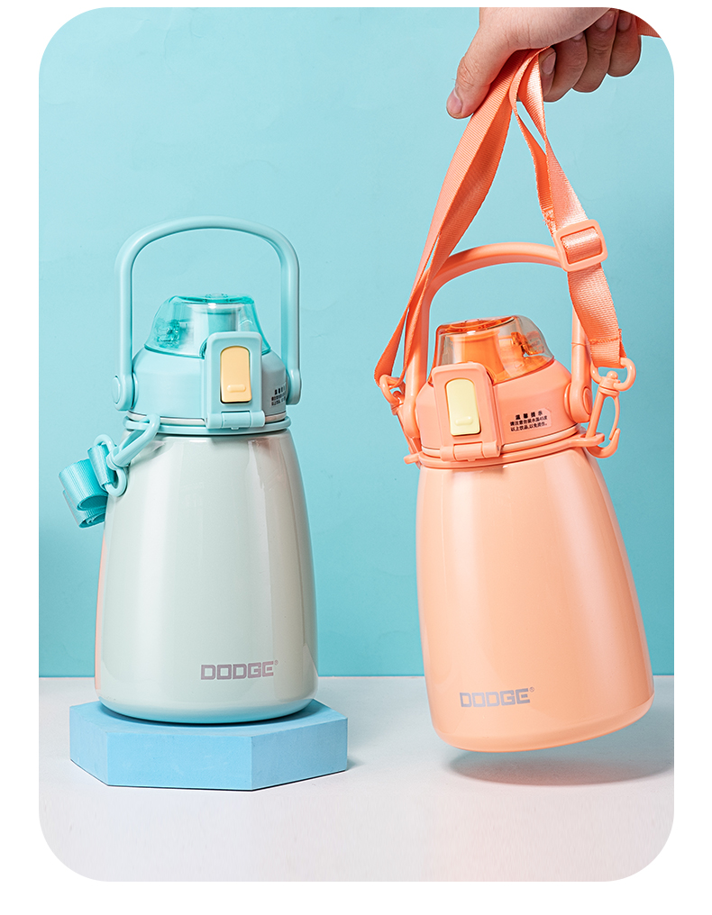 1080ML大容量道奇行云网红保温杯304不锈钢大肚杯