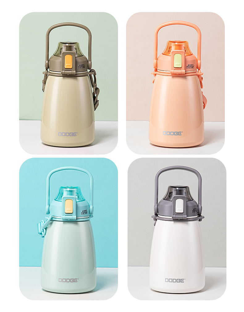 1080ML大容量道奇行云网红保温杯304不锈钢大肚杯