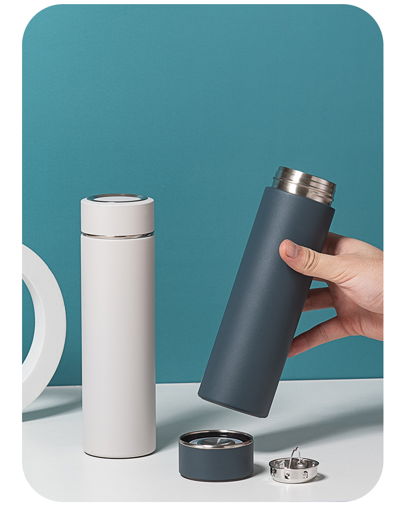 480ML礼盒装直身保温杯304不锈钢男士商务办公水杯