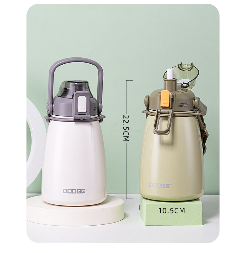 1080ML大容量道奇行云网红保温杯304不锈钢大肚杯