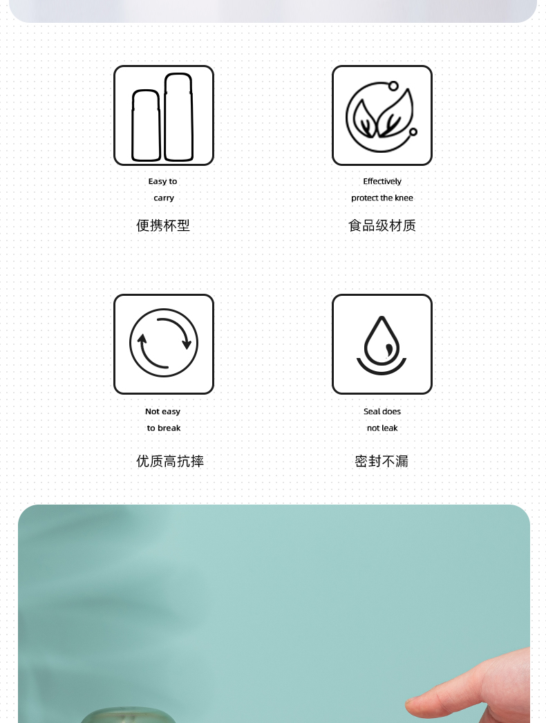 600ML个性简约磨砂弹盖塑料杯创意随手杯便携学生杯子