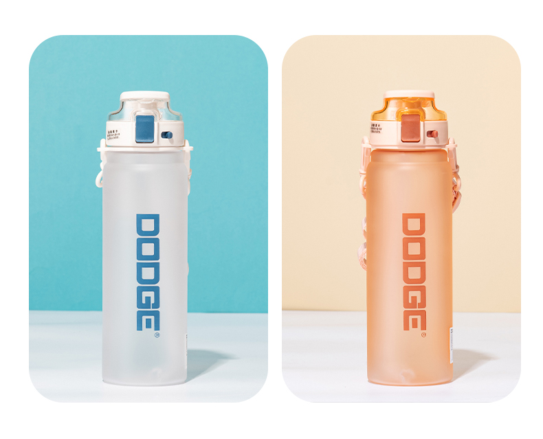 900ML磨砂款道奇律动运塑料杯Tritan户外旅行便携水杯