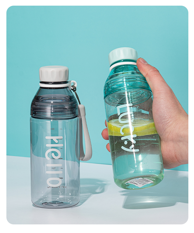 500ML亿本曼斯太空塑料杯个性简约便携水杯（OPP袋）