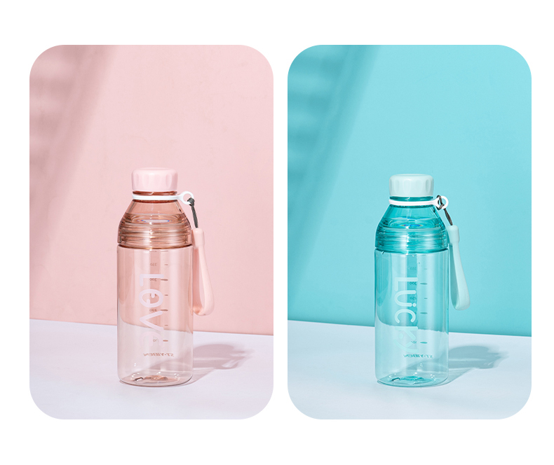 500ML亿本曼斯太空塑料杯个性简约便携水杯（OPP袋）