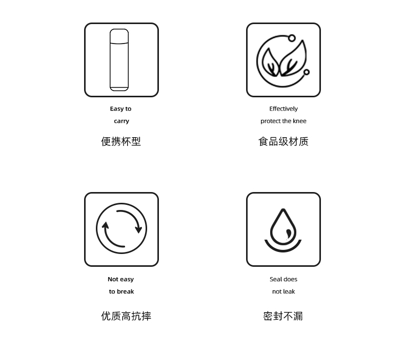 800ML立卓炫彩磨砂运动塑料杯便携太空杯（OPP袋）