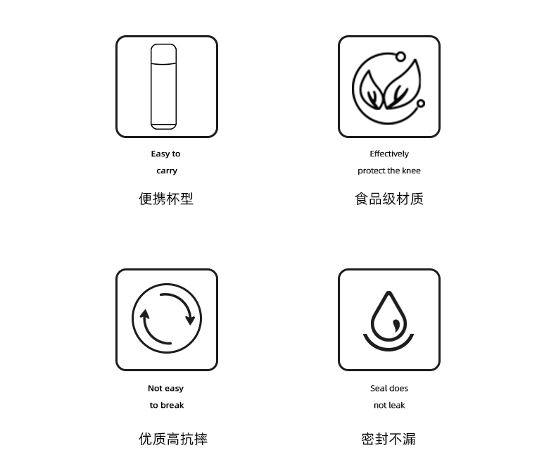 500ML可爱小熊吸管塑料杯弹跳盖手提背带便携随手杯