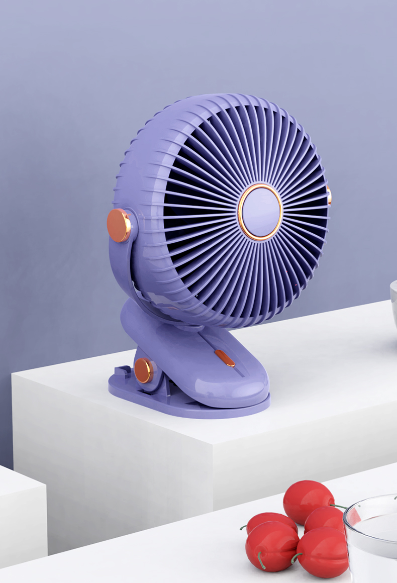 时尚简约夹子风扇