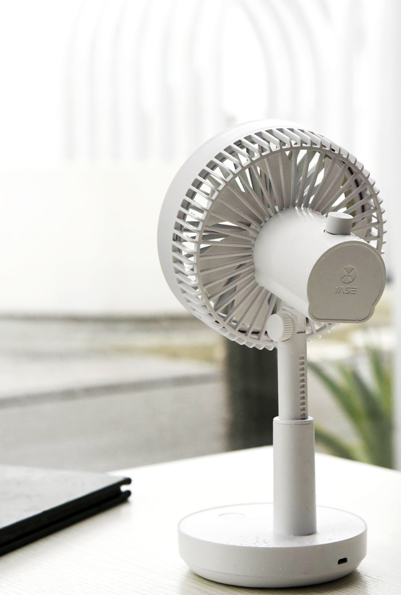 台式升降摇头风扇