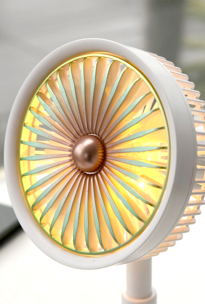 台式升降摇头风扇