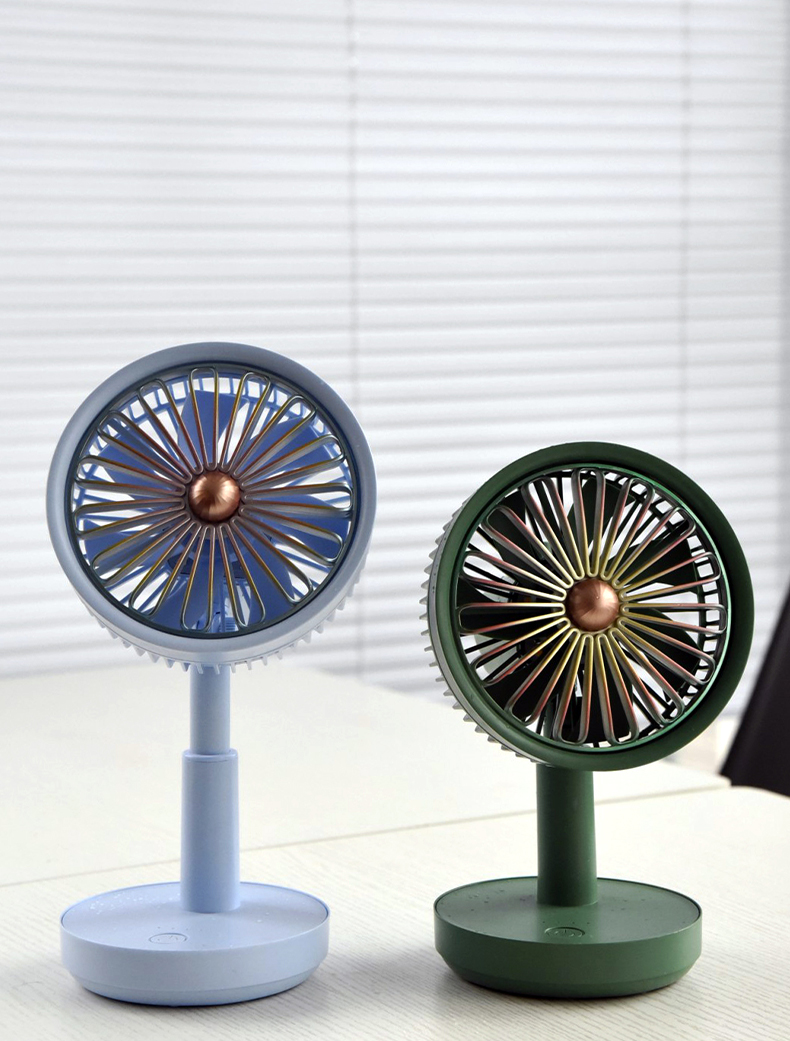 台式升降摇头风扇