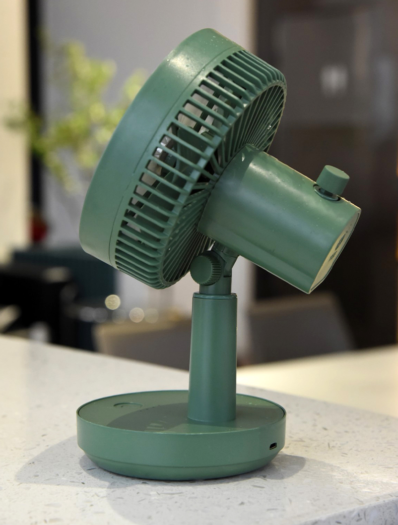 台式升降摇头风扇