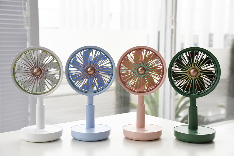 台式升降摇头风扇