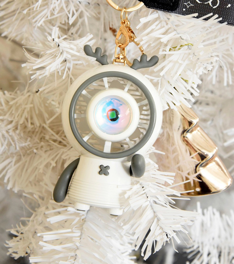 落日灯小鹿涡轮风扇