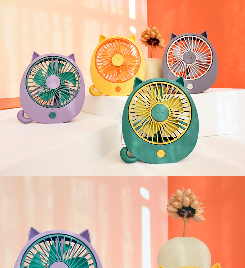 小猫台式风扇