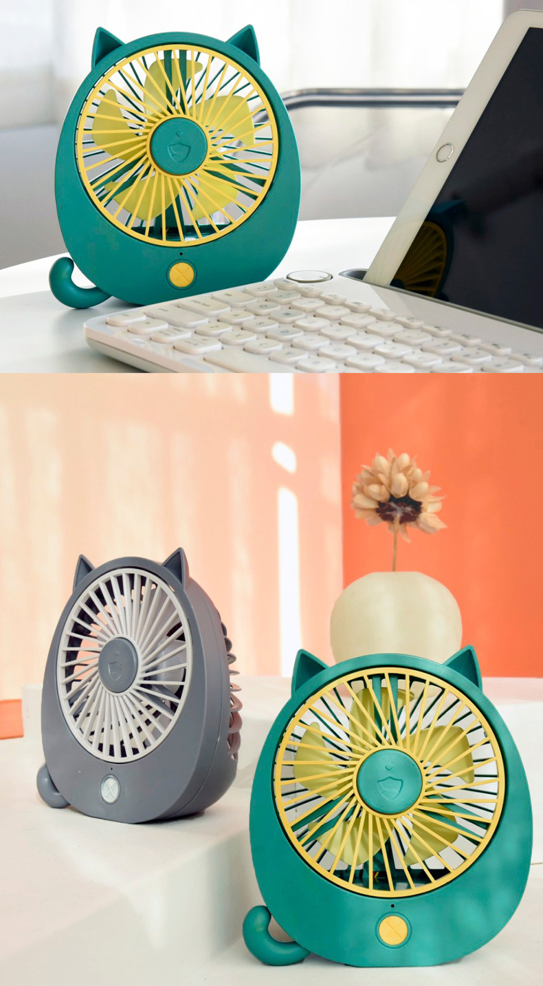 小猫台式风扇