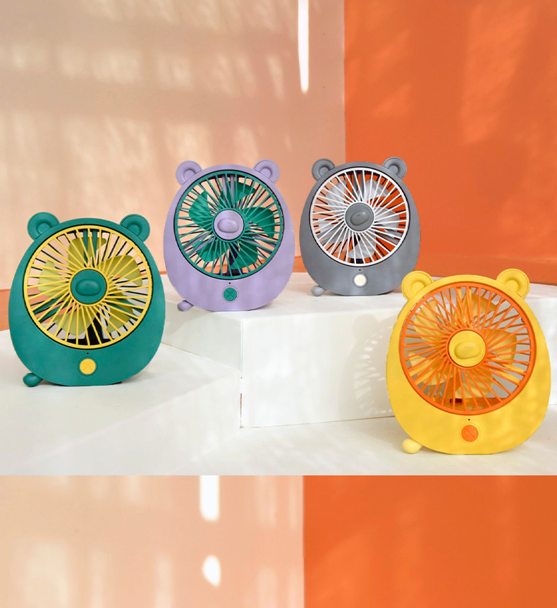 小熊台式风扇