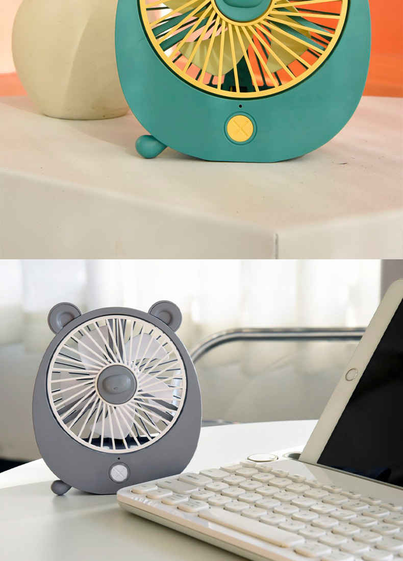 小熊台式风扇