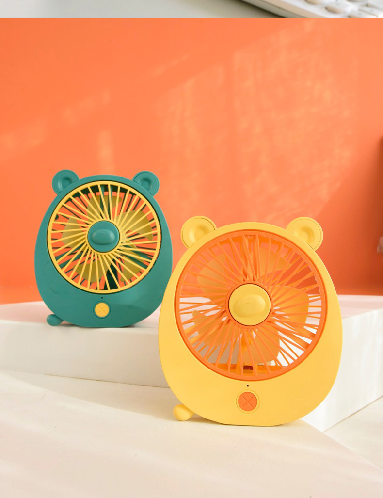 小熊台式风扇
