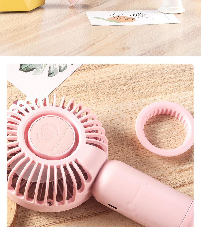 青蛙充电手持迷你风扇