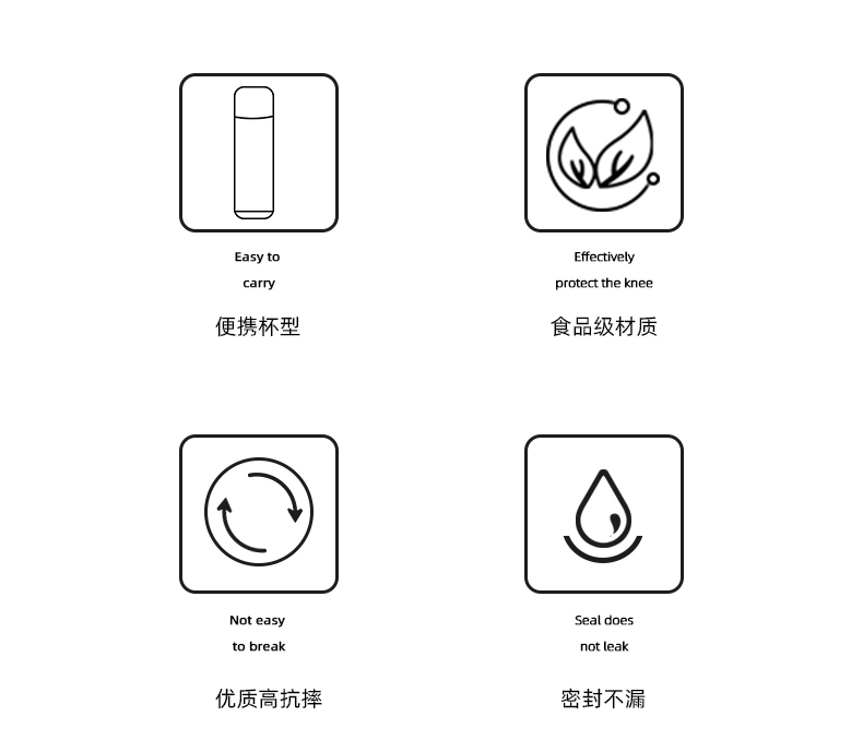 2460ML磨砂吨吨桶塑料杯大容量渐变色水壶（TPE袋）