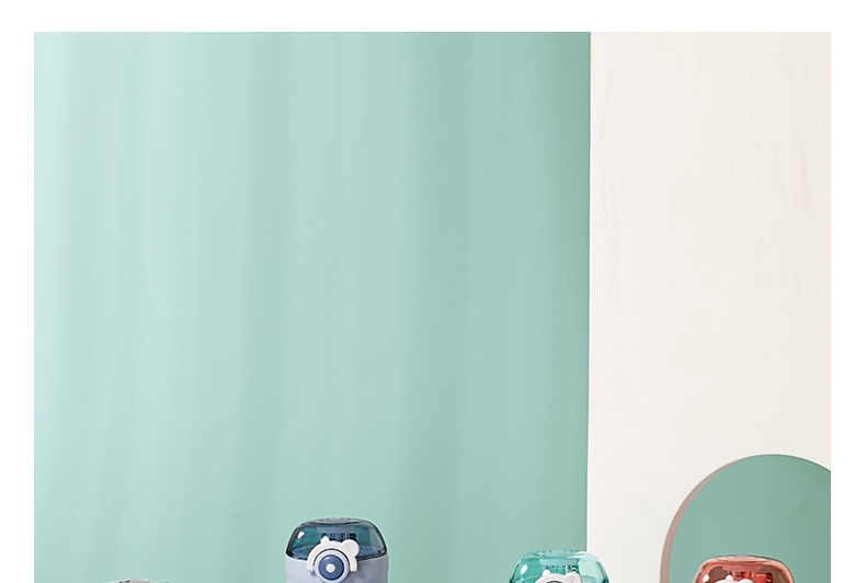 780ML亿本恒久星河太空塑料杯渐变色便携水杯（OPP袋）