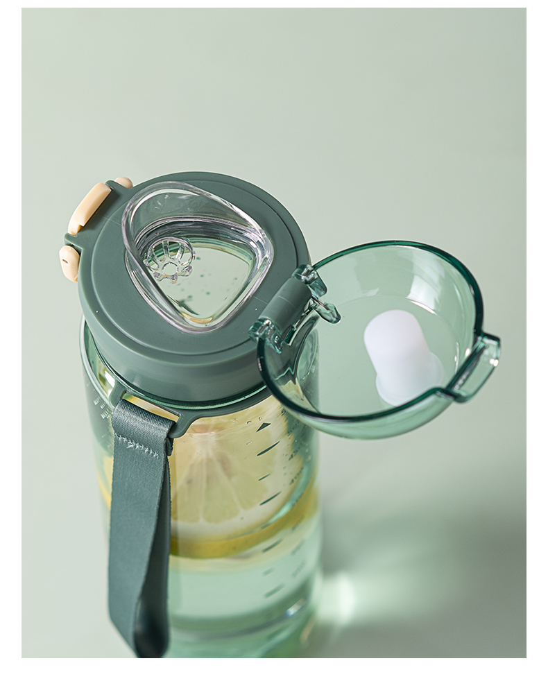 590ML亿本无双太空塑料杯户外运动便携水杯（OPP袋）