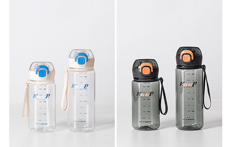 400ML亿本无双太空塑料杯户外运动便携水杯（OPP袋）