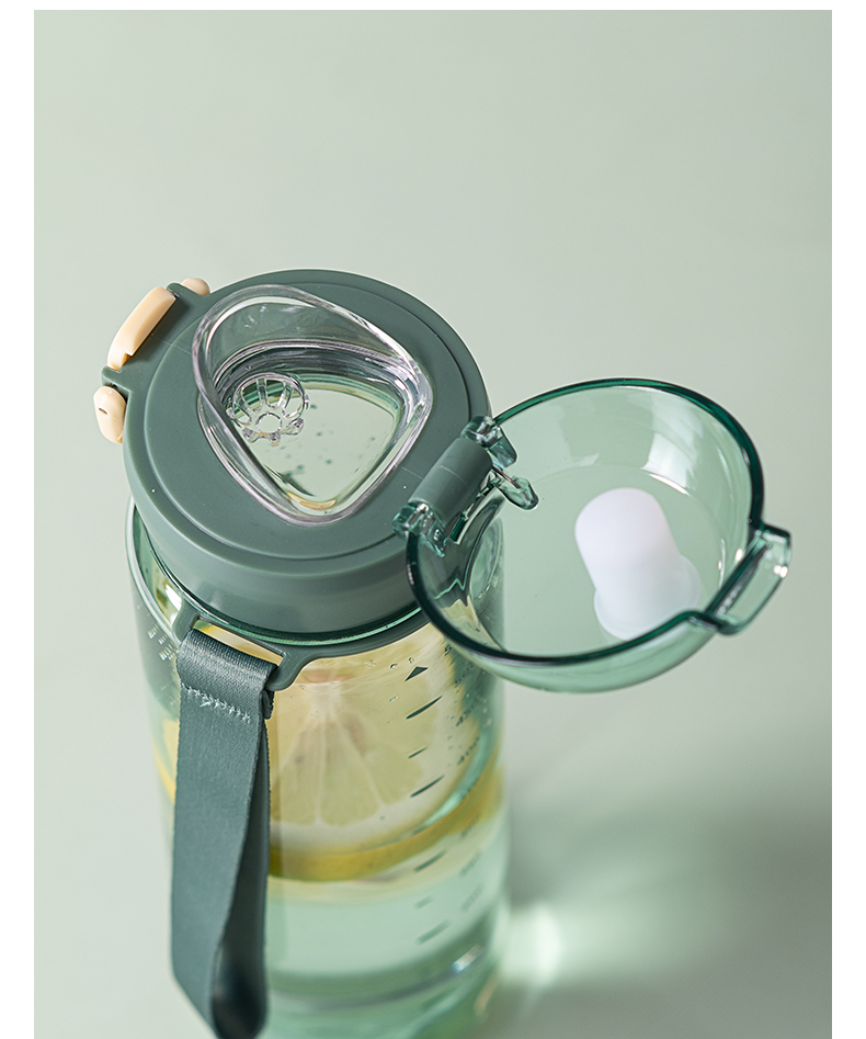 400ML亿本无双太空塑料杯户外运动便携水杯（OPP袋）