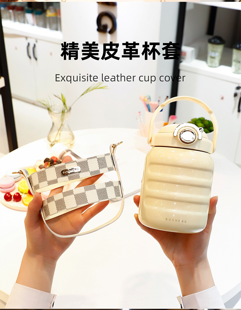 800ML金韵霞光保温杯316不锈钢大容量高颜值水杯