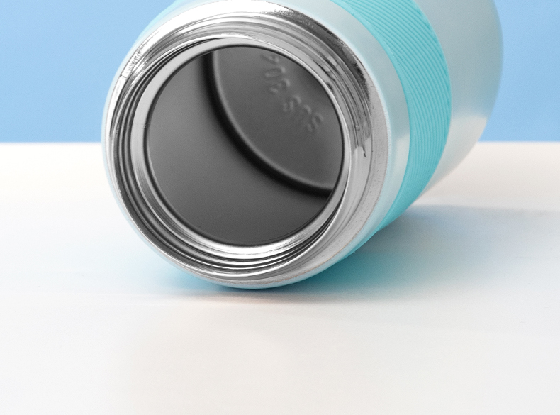 550ML水果沙拉酷乐直饮弹盖保温杯304不锈钢水杯