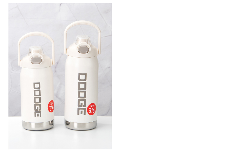 1200ML道奇矫健双饮保温杯316不锈钢大容量保温壶