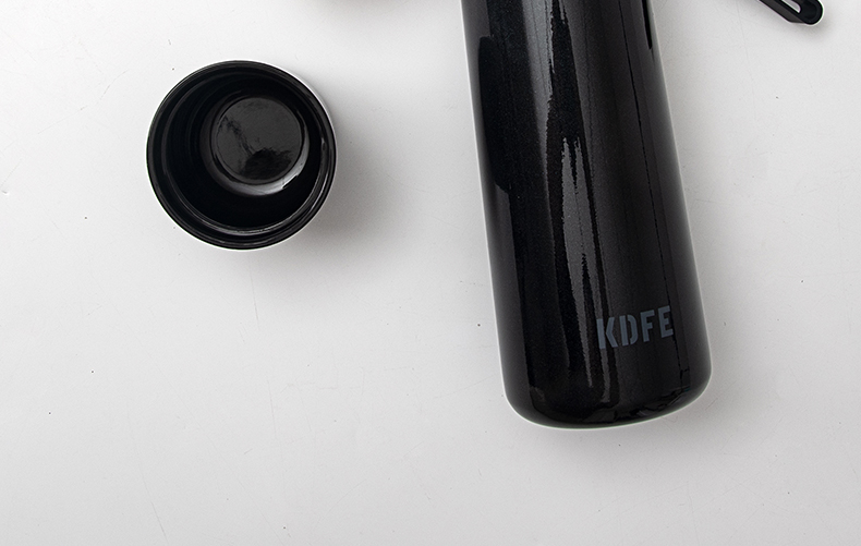 450ML字母U型休闲保温杯户外运动旅行便携提手杯子