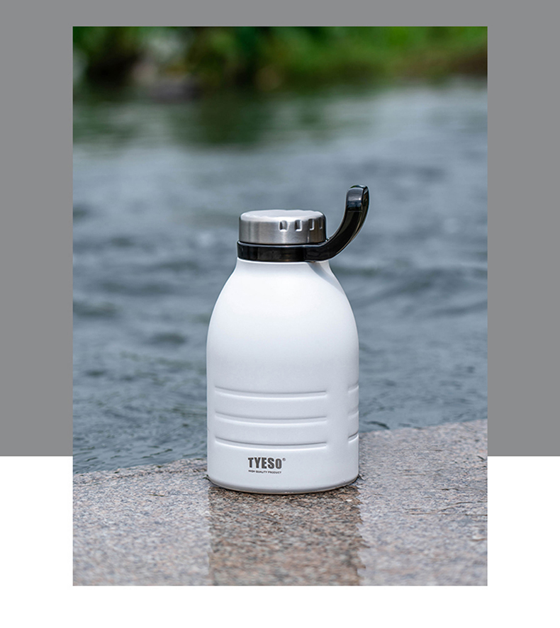 1500ML大容量手提运动户外保温杯304不锈钢水杯