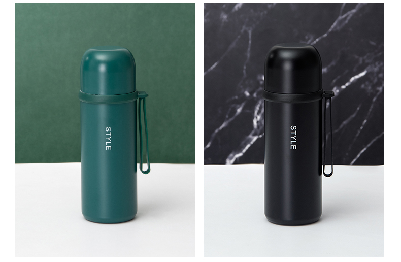 350ML清雅子弹头小清新系列保温杯304不锈钢便携水杯