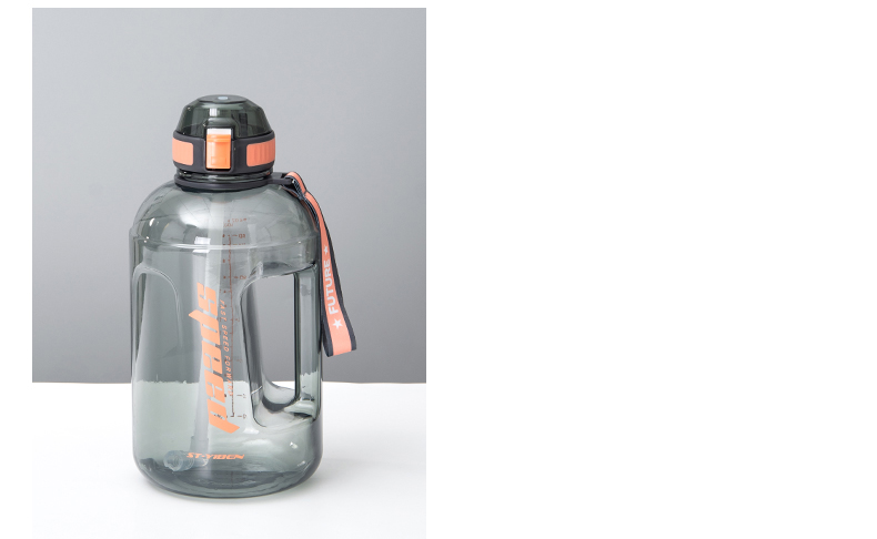 2200ML亿本心悦大容量吨吨塑料杯户外运动健身水杯