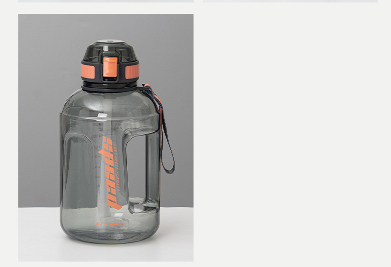 1500ML亿本心悦大容量吨吨塑料杯户外运动健身水杯