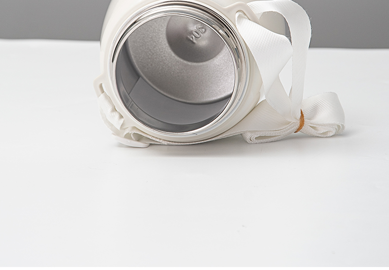 650ML背带提手胖胖保温杯网红ins风高颜值吸管水杯