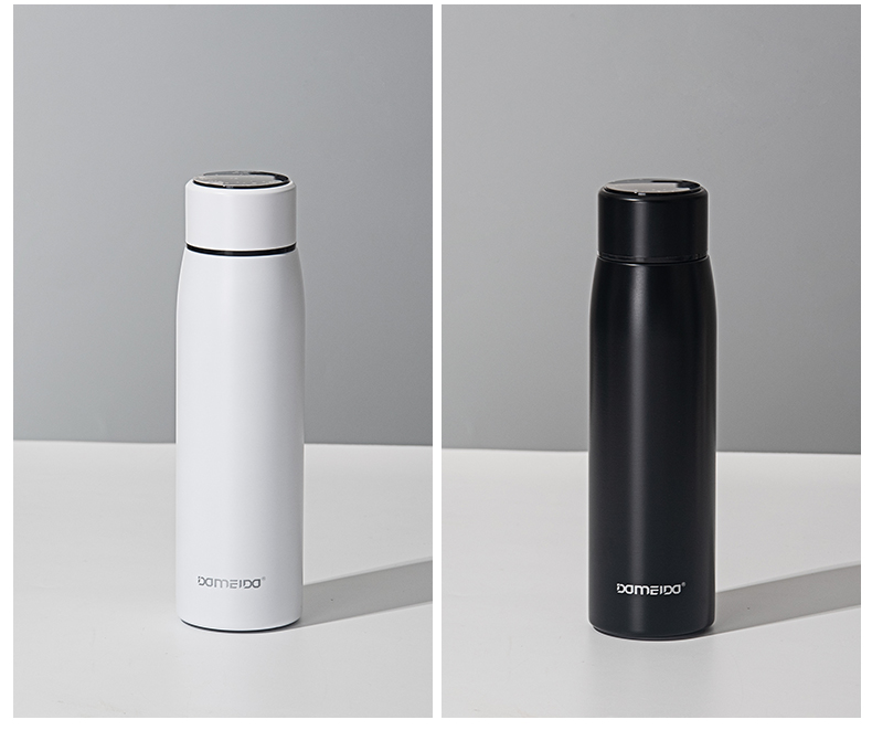 380ML悦享温显保温杯304不锈钢男女士商务办公水杯