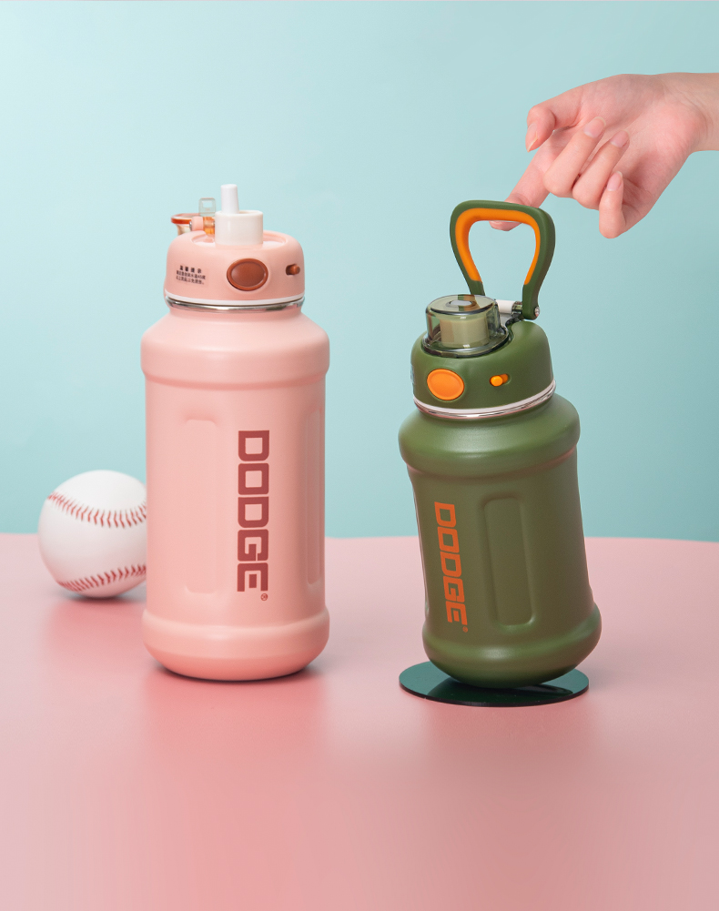 620ML道奇健壮运动保温杯304不锈钢大容量车载水杯