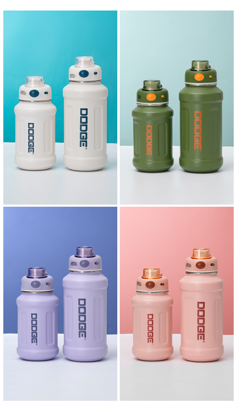 620ML道奇健壮运动保温杯304不锈钢大容量车载水杯