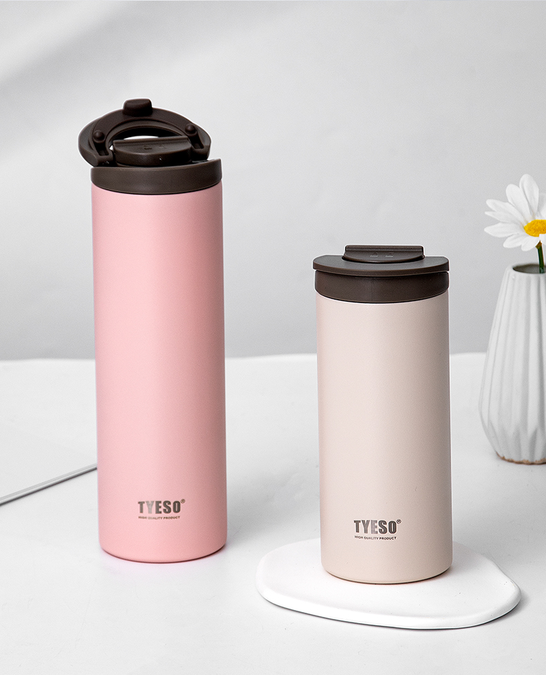 500ML7#咖啡杯时尚简约304不锈钢男女士商务保温杯