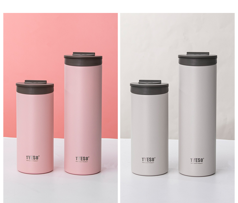 500ML7#咖啡杯时尚简约304不锈钢男女士商务保温杯