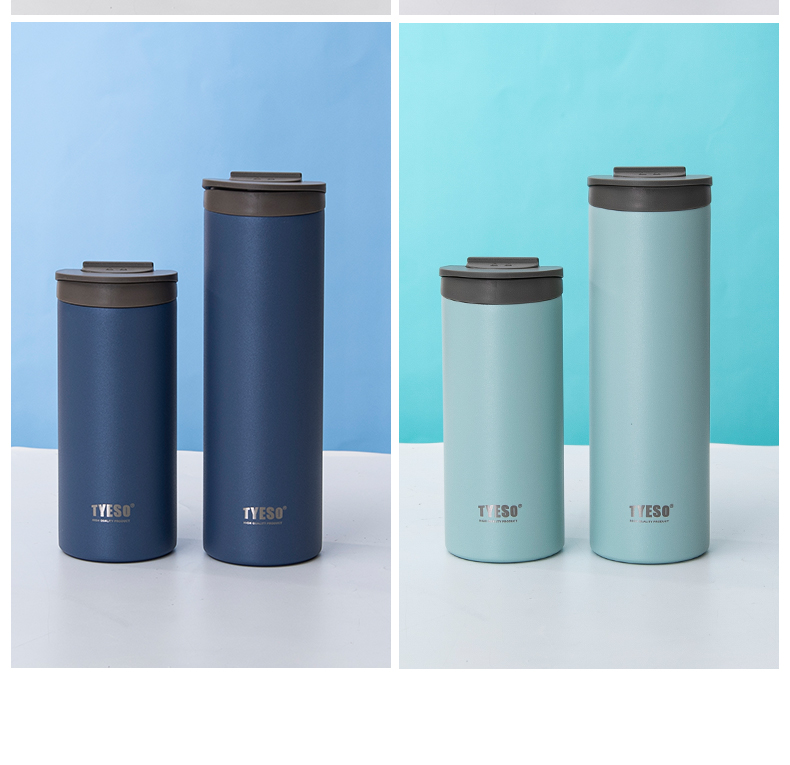 500ML7#咖啡杯时尚简约304不锈钢男女士商务保温杯