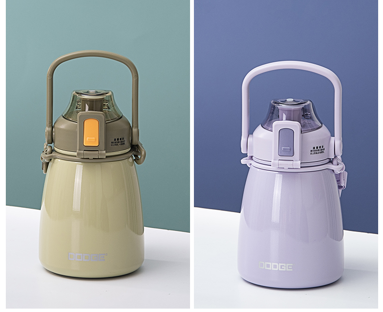 880ML大容量道奇行云网红保温杯316不锈钢大肚杯