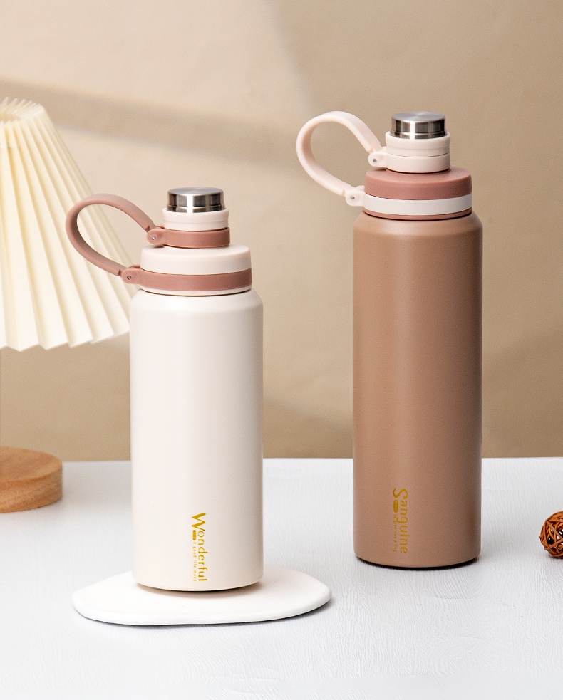 600ML格度运动保温杯304不锈钢大容量简约便携水杯