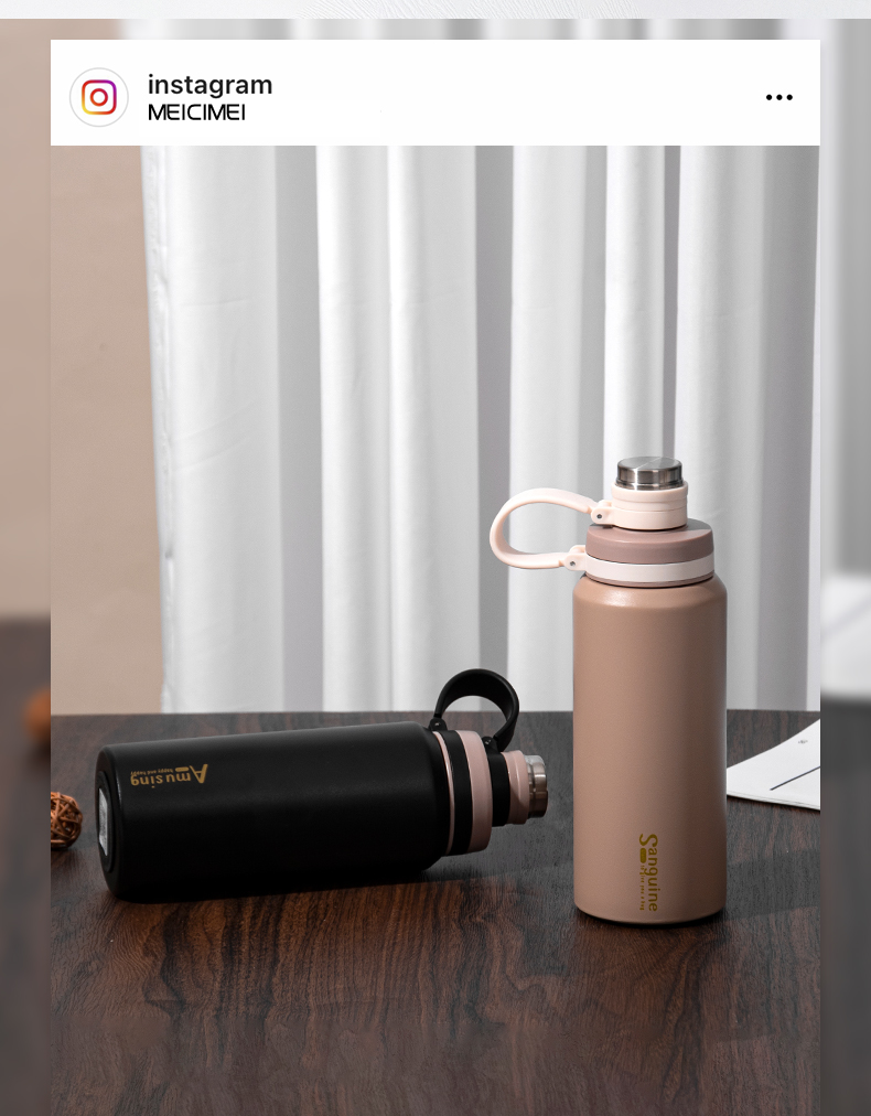 600ML格度运动保温杯304不锈钢大容量简约便携水杯