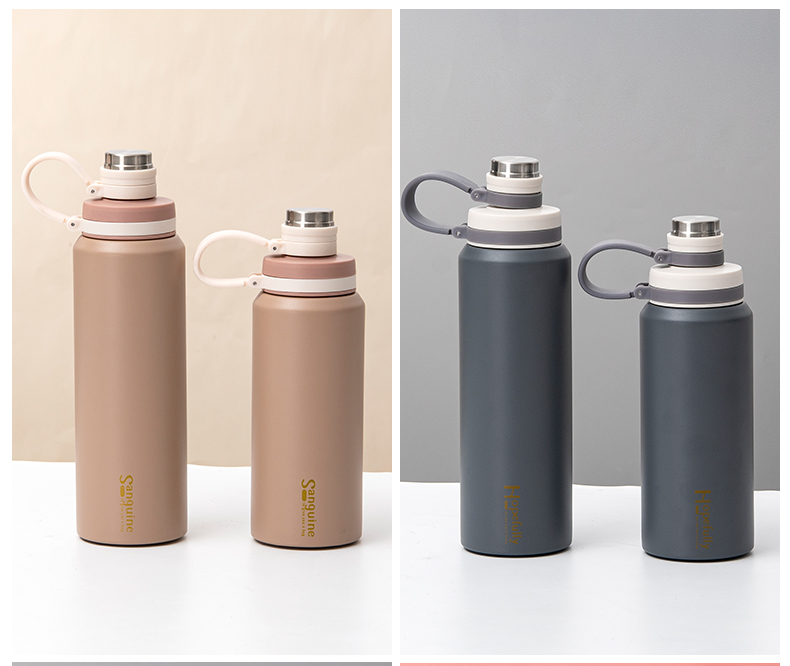 600ML格度运动保温杯304不锈钢大容量简约便携水杯