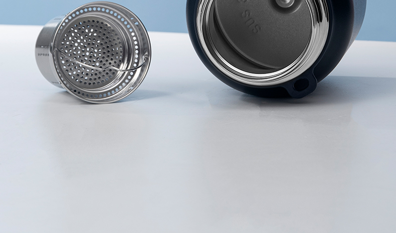 950ML道奇滤生活焖茶水壶316不锈钢大容量运动保温杯