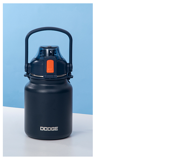 950ML道奇滤生活焖茶水壶316不锈钢大容量运动保温杯