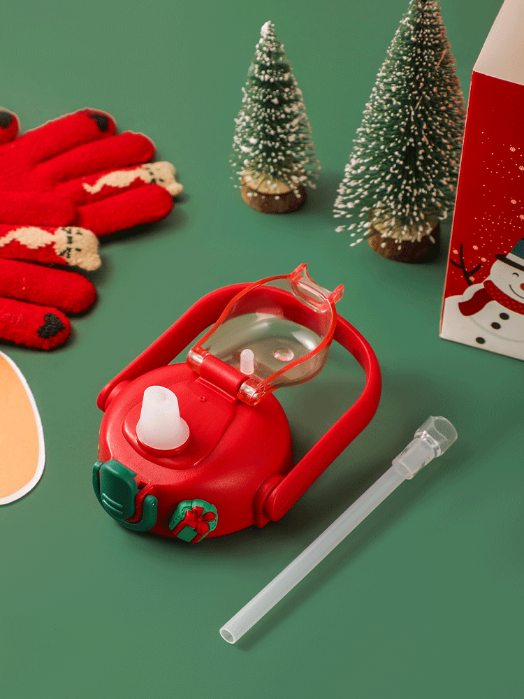 850ML圣诞大肚保温杯